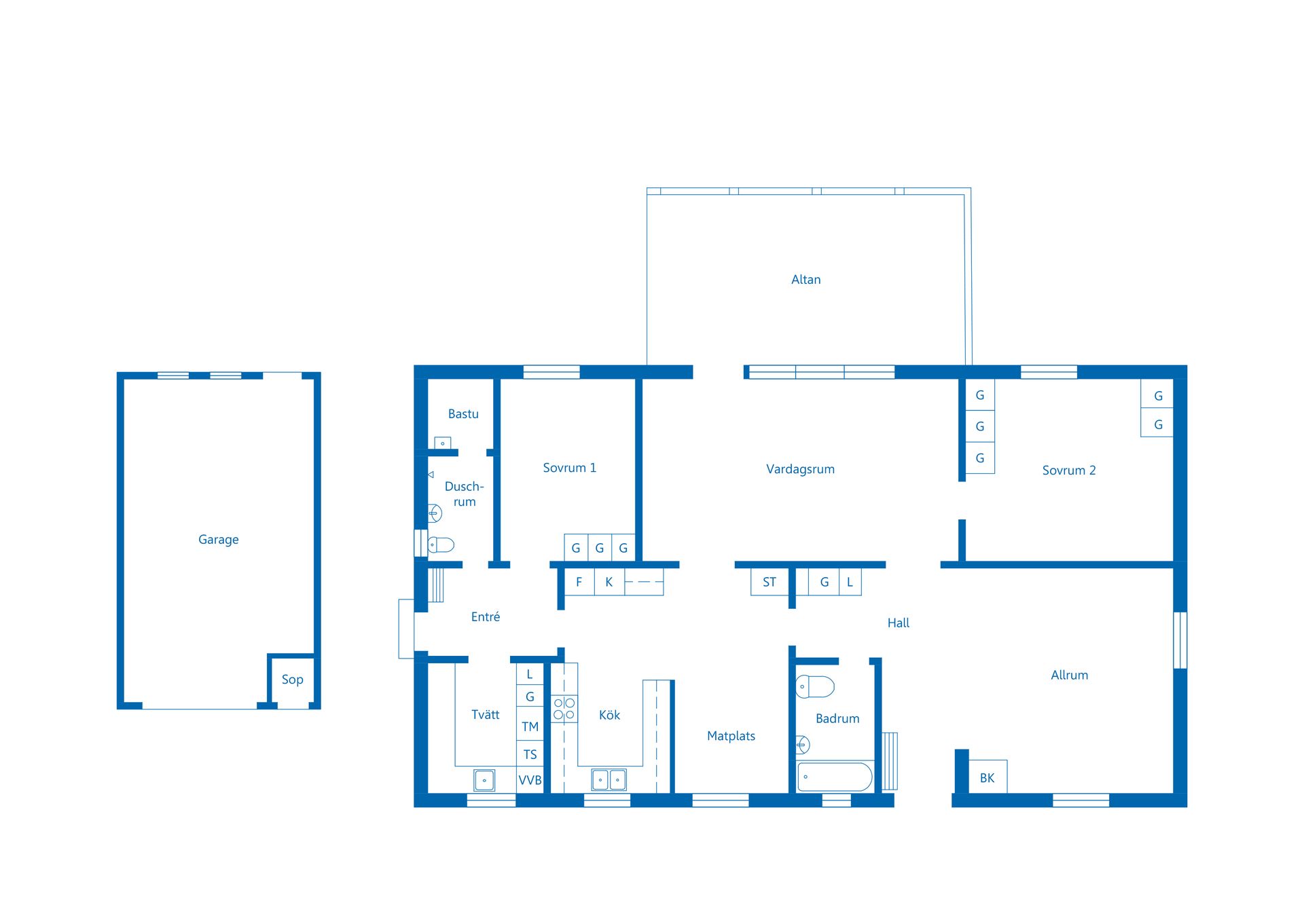 Villa, Bondvägen 14, Rimbo, Norrtälje