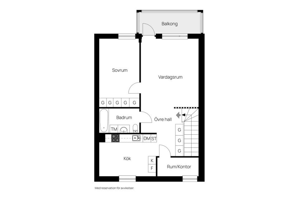 Bostadsrätt, Uddevallavägen 13h, Granloholm - Västra, Sundsvall