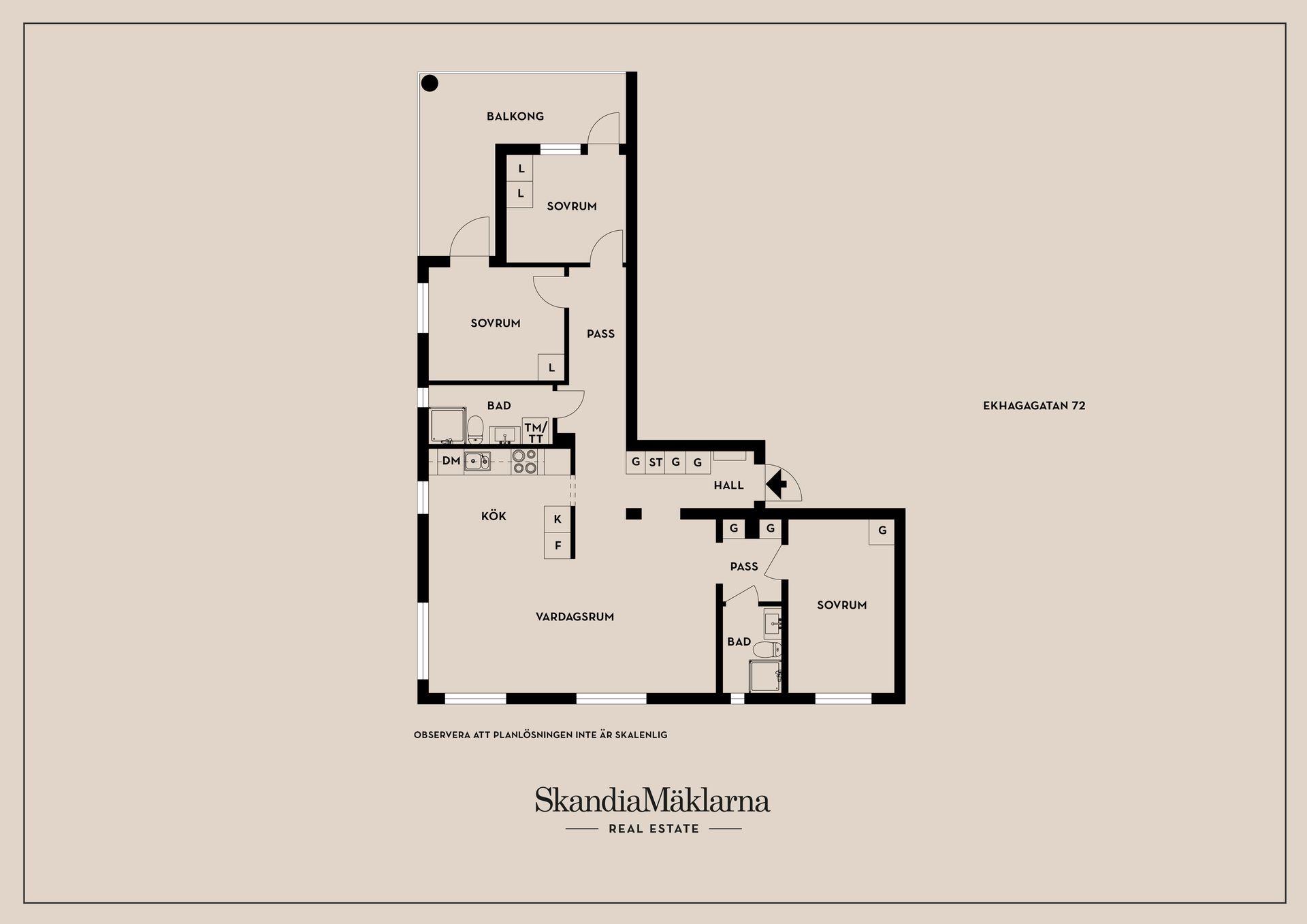 Bostadsrätt, Ekhagagatan 72, Linköping