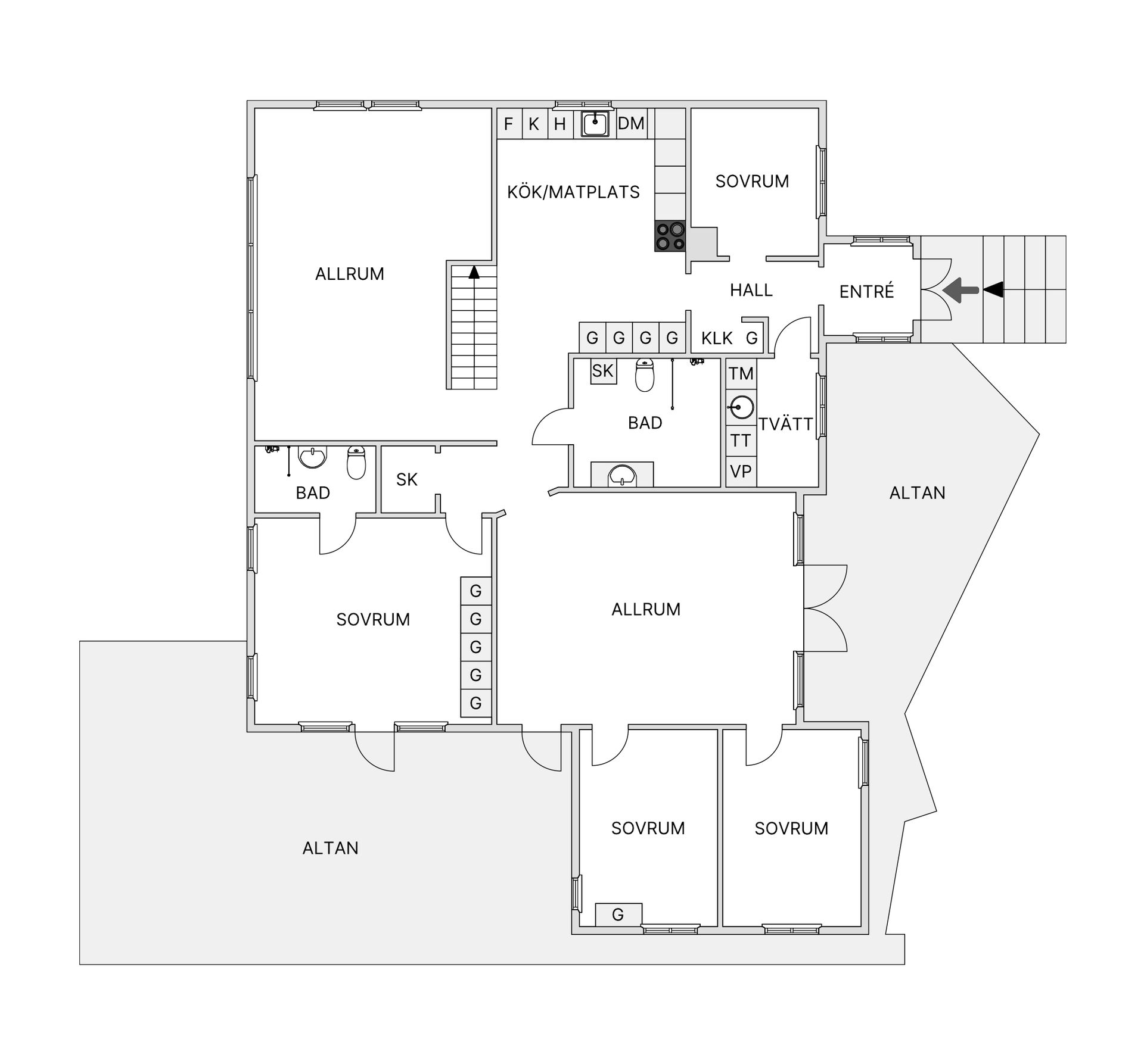 Villa, Brännekullavägen 46, Torslanda - Hästevik, Göteborg