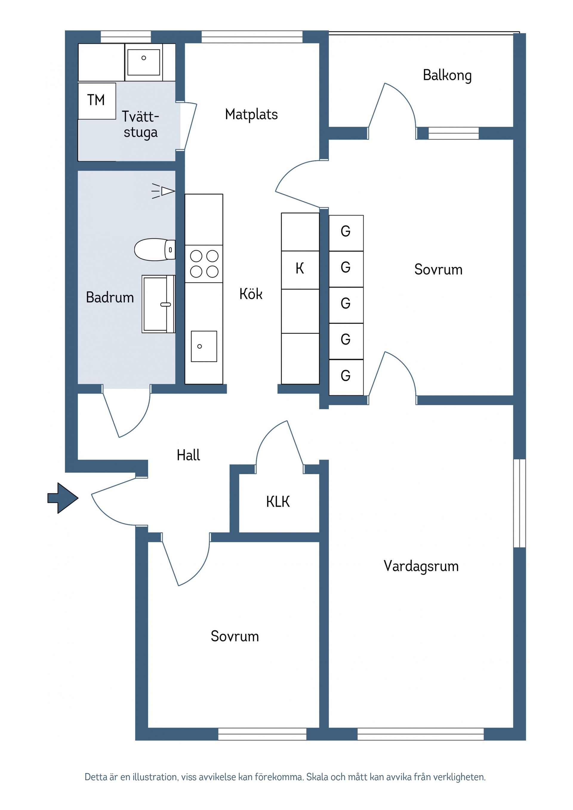 Bostadsrätt, Rosenhagavägen 12C, Rosenhaga, Skövde