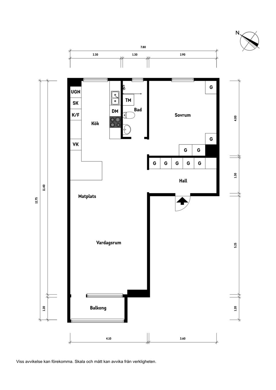 Bostadsrätt, Hofverbergsgatan 1, Stattena, Helsingborg
