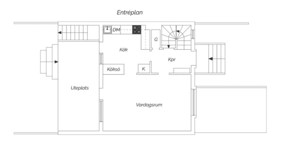 Villa, Radhus, Vanåsgatan 115, Djupadal, Malmö