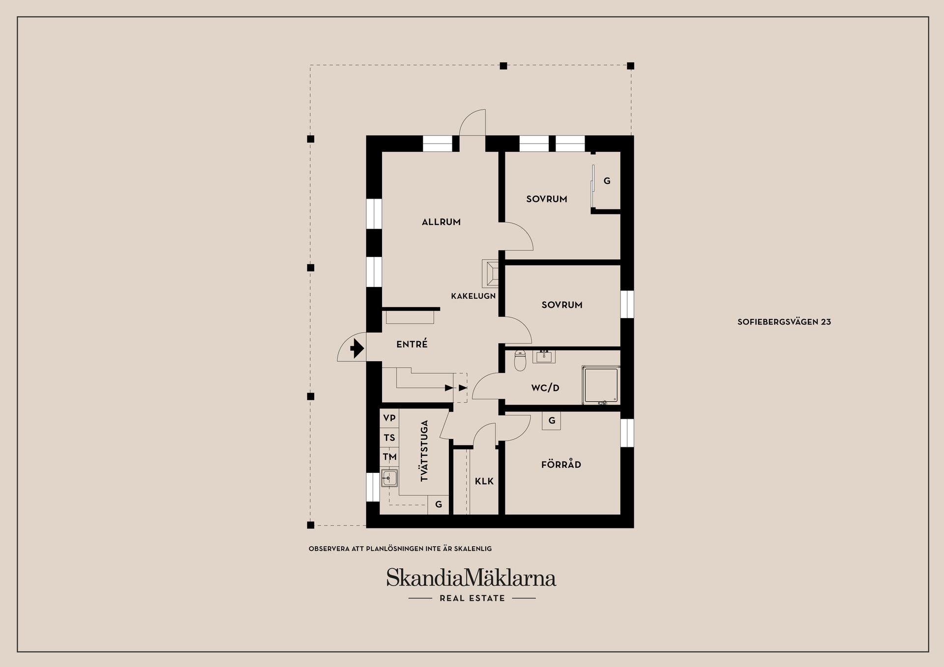 Villa, Sofiebergsvägen 23, Huddinge