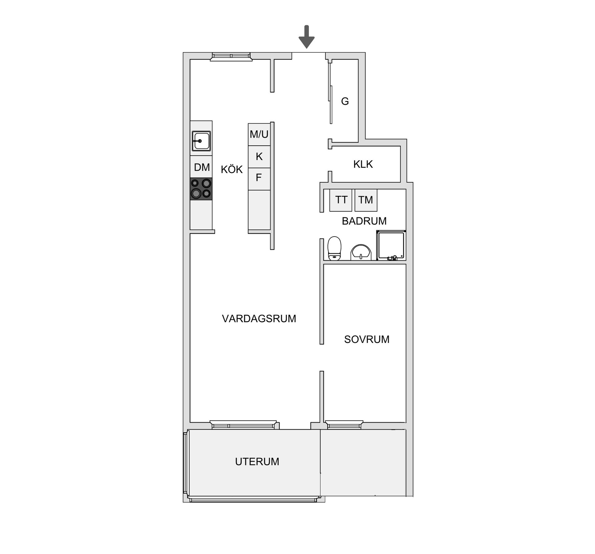 Bostadsrätt, Lönngatan 8B, Norra Sofielund, Malmö