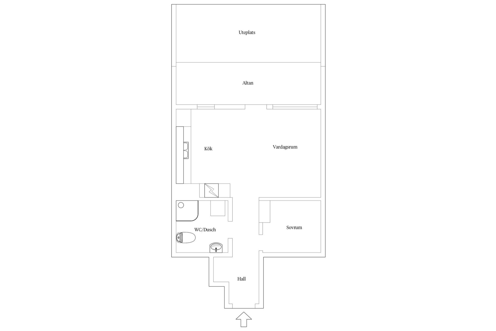 Bostadsrätt, Barken Storegrunds gata 8, Sannegårdshamnen, Göteborg