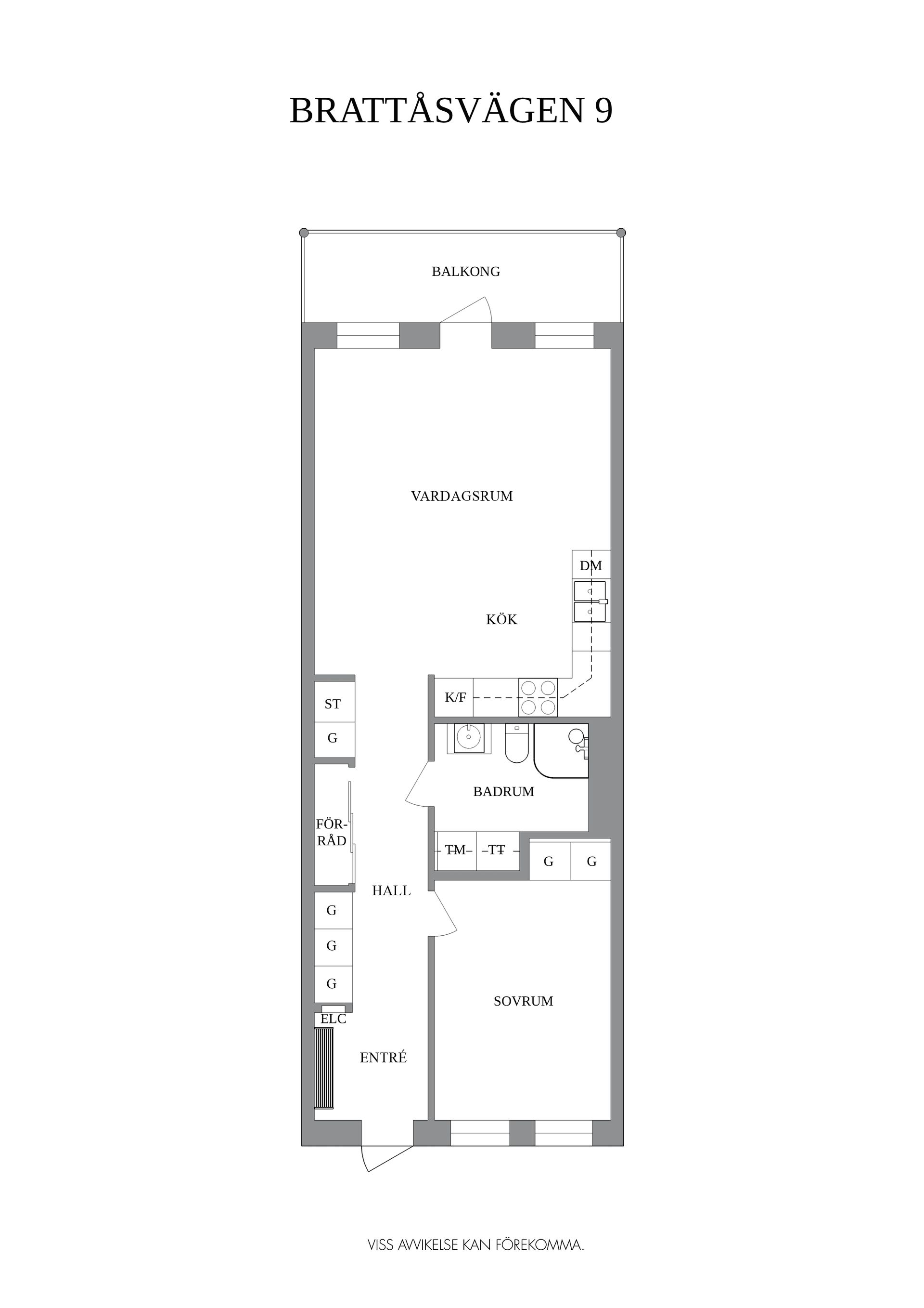 Bostadsrätt, Brattåsvägen 9, Härryda