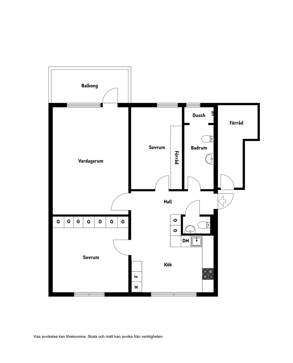Bostadsrätt, Vickervägen 11, 4 tr, Hallunda, Botkyrka