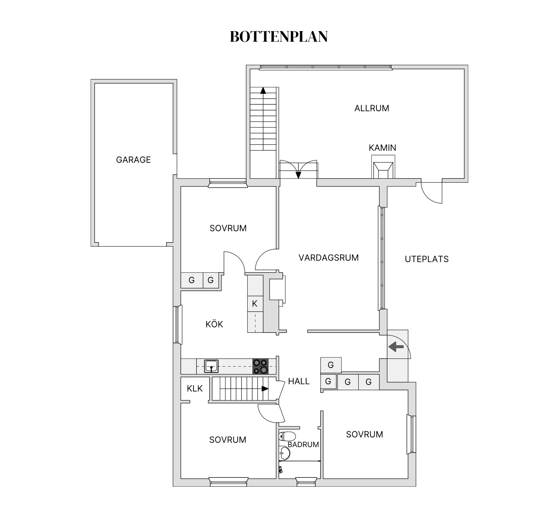 Villa, Hyllebärsvägen 6, Tollarp, Kristianstad