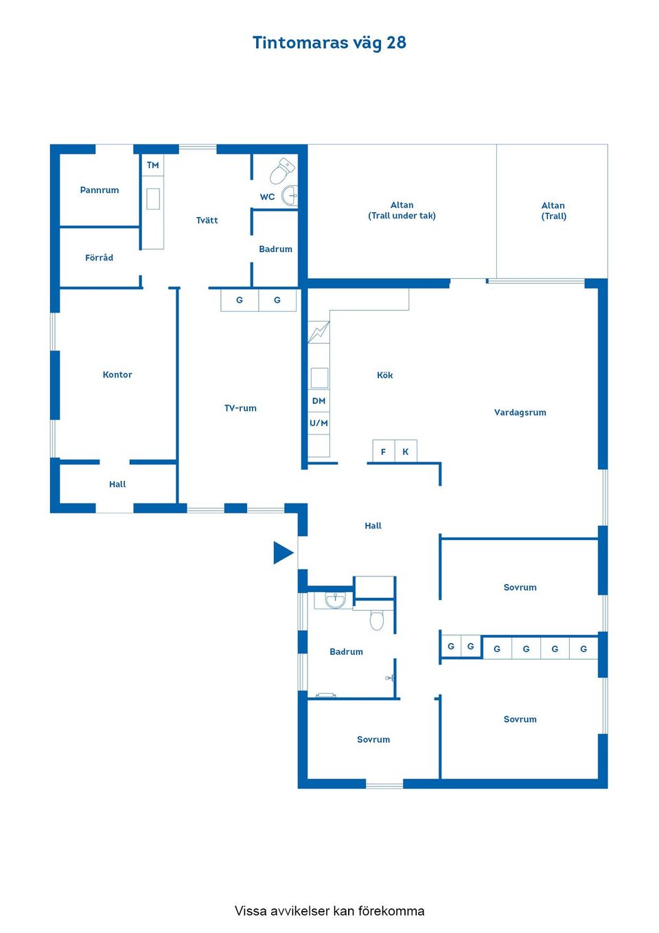 Villa, Tintomaras väg 28, Stavsjö, Nyköping