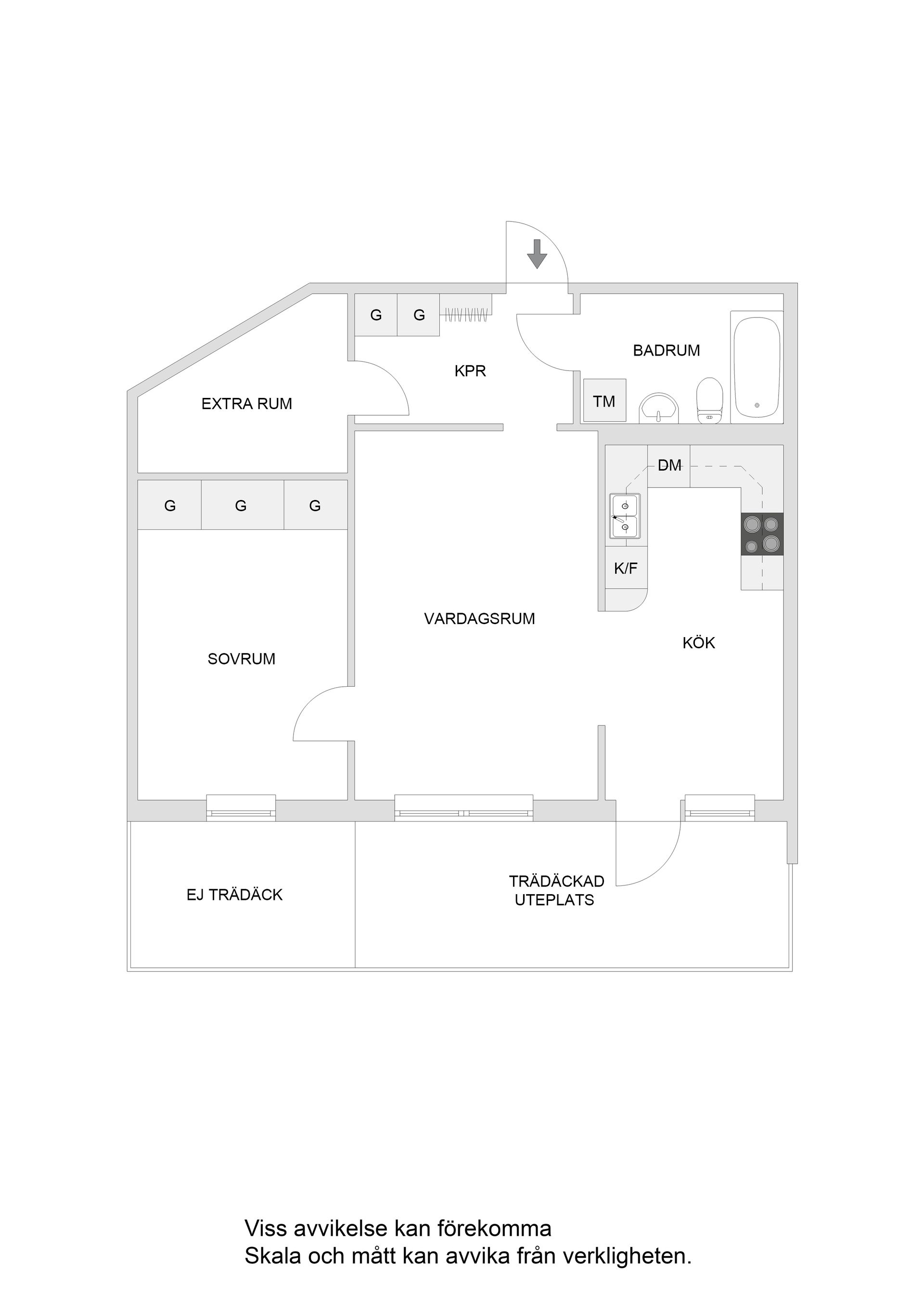 Bostadsrätt, Kungsklippevägen 11, Centrala Stuvsta, Huddinge