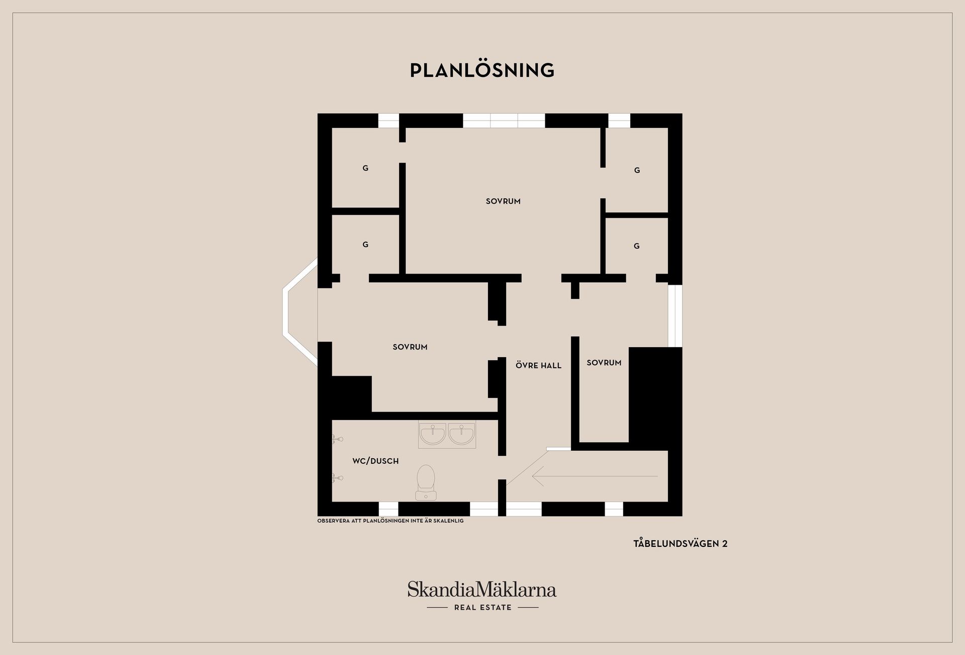 Villa, Tåbelundsvägen 2, Backarna, Eslöv
