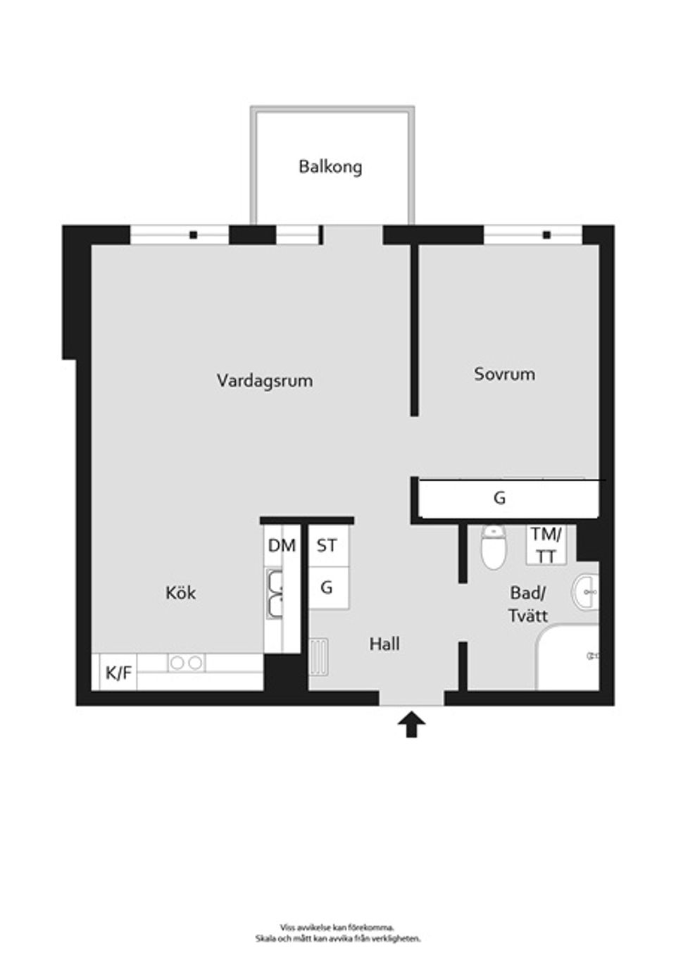 Bostadsrätt, Portalgatan 35, Kapellgärdet, Uppsala