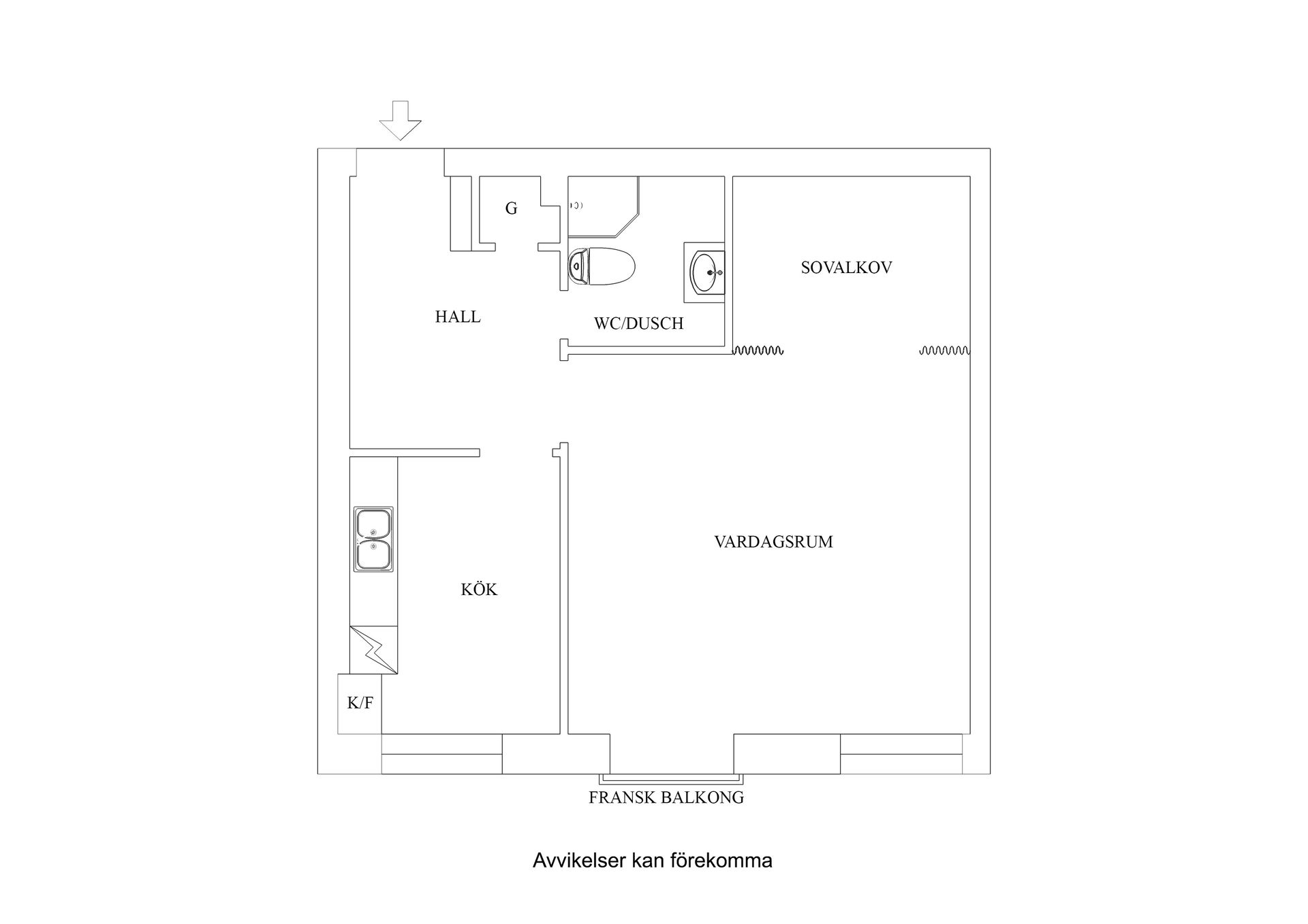 Bostadsrätt, Österlånggatan 68A, Centrum, Trollhättan