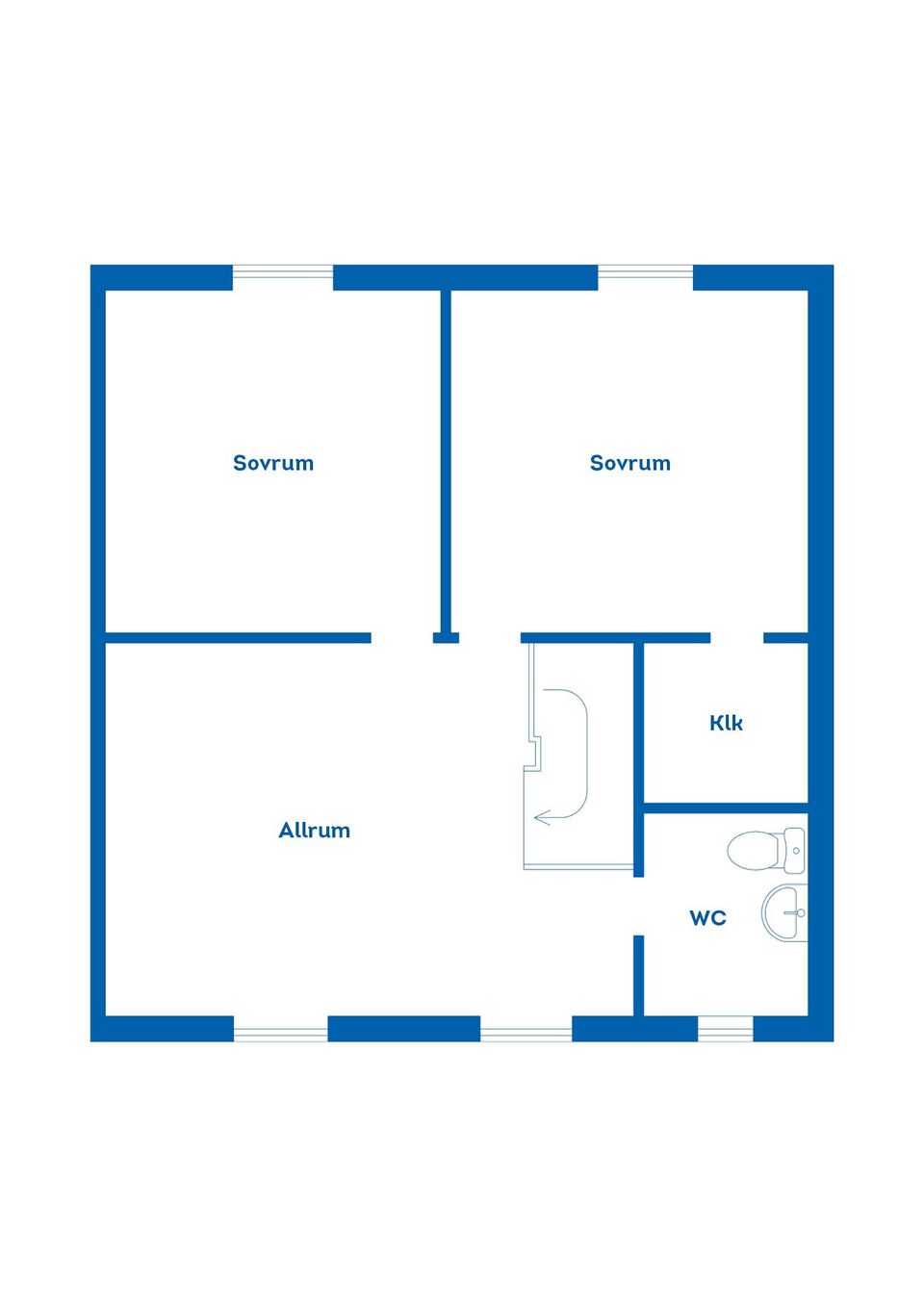 Villa, Repslagaregatan 29A, Centralt, Oskarshamn