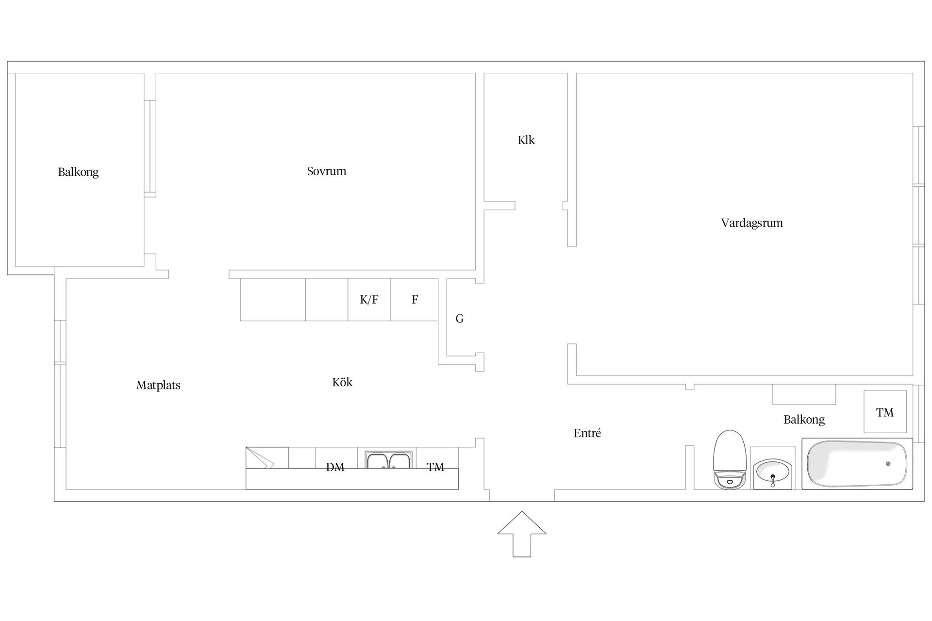 Bostadsrätt, Trebackalånggatan 116, Ljungdala, Hässleholm
