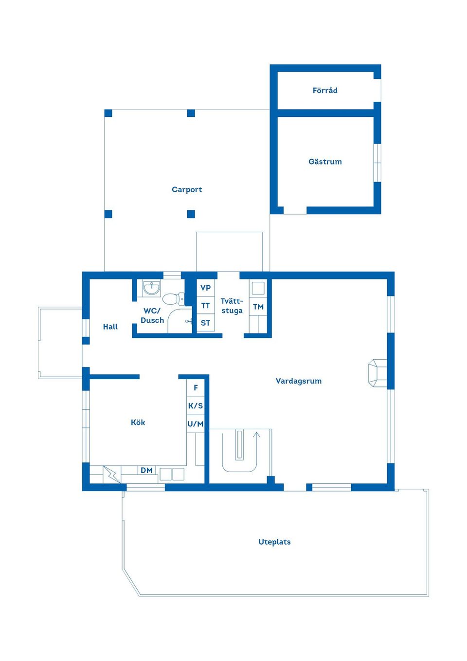 Villa, Lunda mossväg 8, Slottsbrinken, Strängnäs
