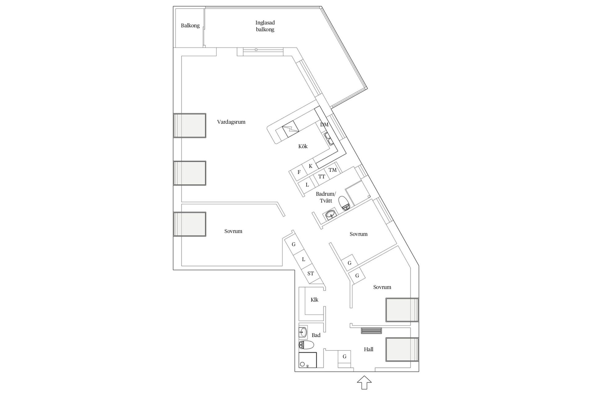 Bostadsrätt, Arlagatan 2, Borås - Centrum, Borås