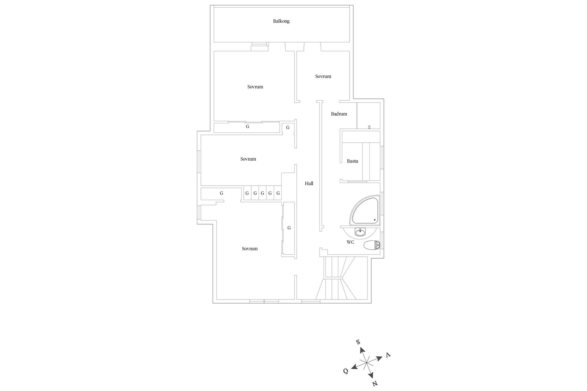 Villa, Stakagården Ekhaga 1, Länghem, Tranemo