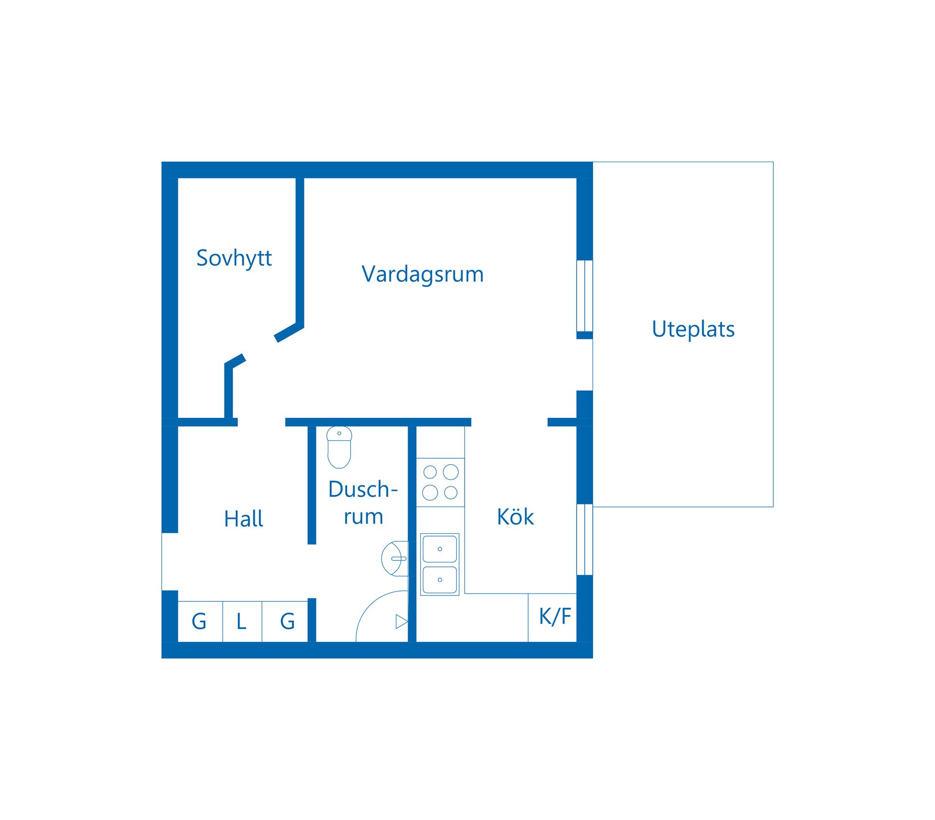 Bostadsrätt, Vigelsjövägen 21A, Norrtälje stad - Vigelsjö, Norrtälje