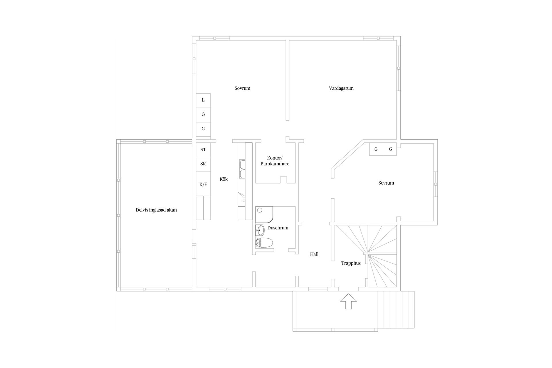 Villa, Oskarsgatan 15, Huskvarna - Söder, Jönköping