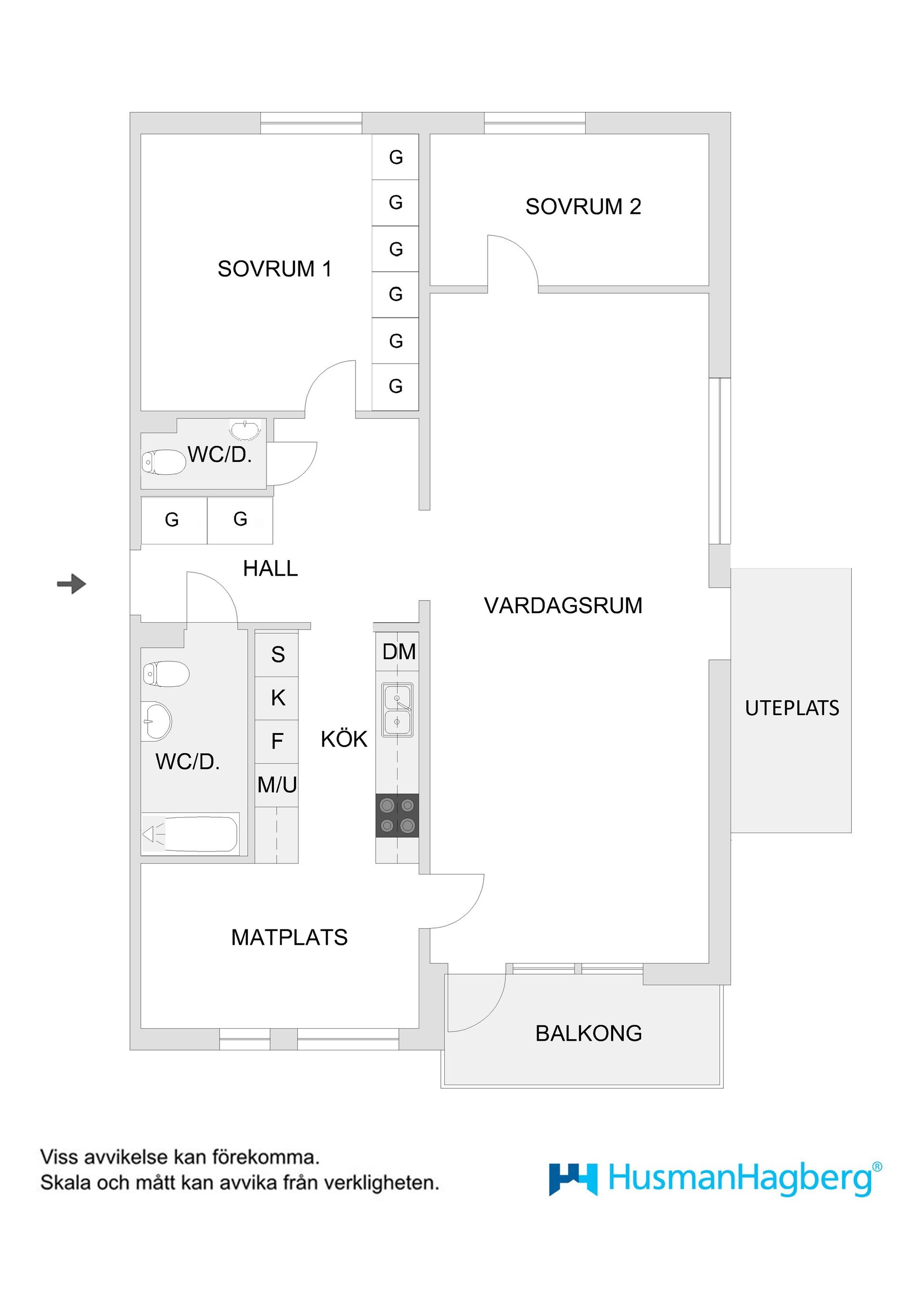 Bostadsrätt, Östra brinkvägen 41, Umeå