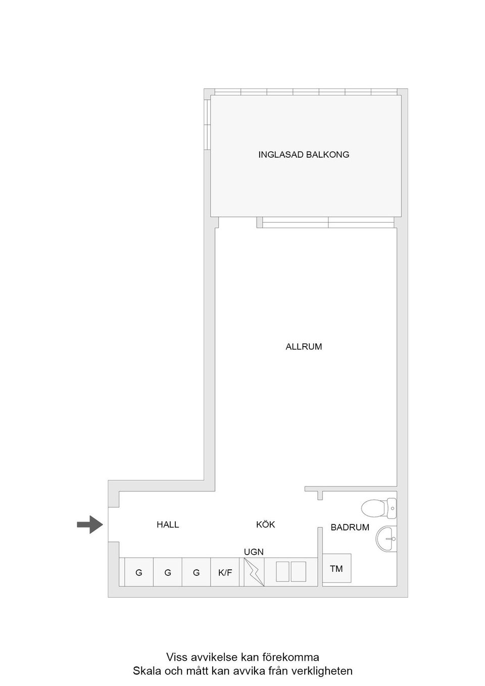 Bostadsrätt, Skjutbanegatan 5A, Haga, Västerås