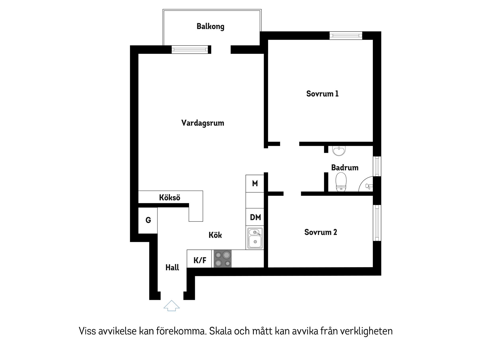 Bostadsrätt, Sandhamnsgatan 13, 1 tr, Gärdet, Stockholm