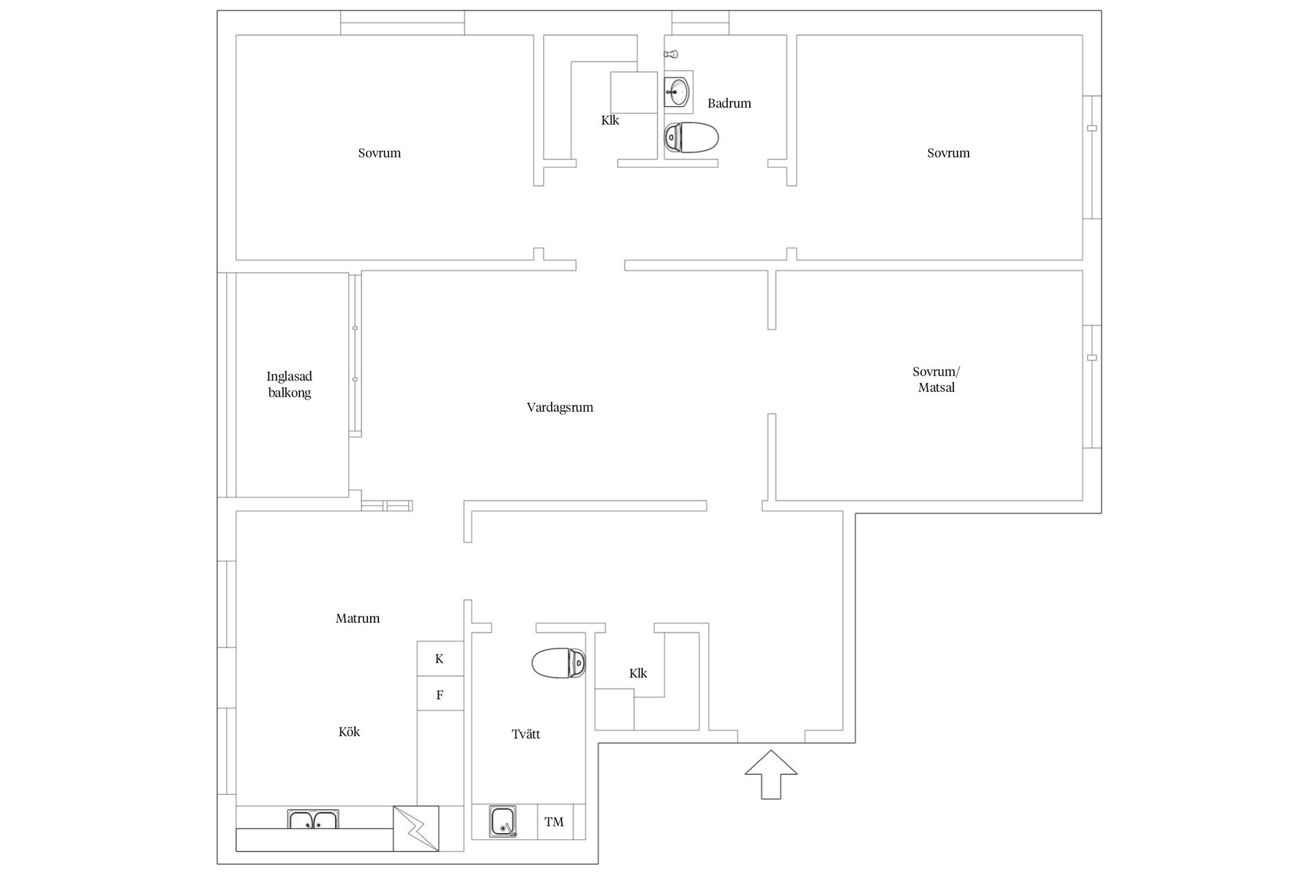 Bostadsrätt, Klarabergsvägen 22B, Vendelsömalm, Haninge