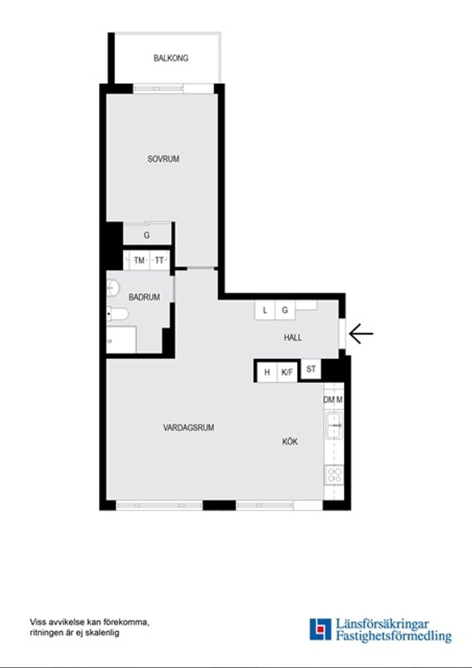 Bostadsrätt, Fyrvaktarkroken 61, Blåsut, Stockholm