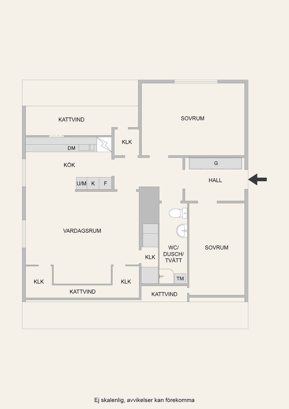Bostadsrätt, Centralgatan 89E, Kullsta, Nynäshamn