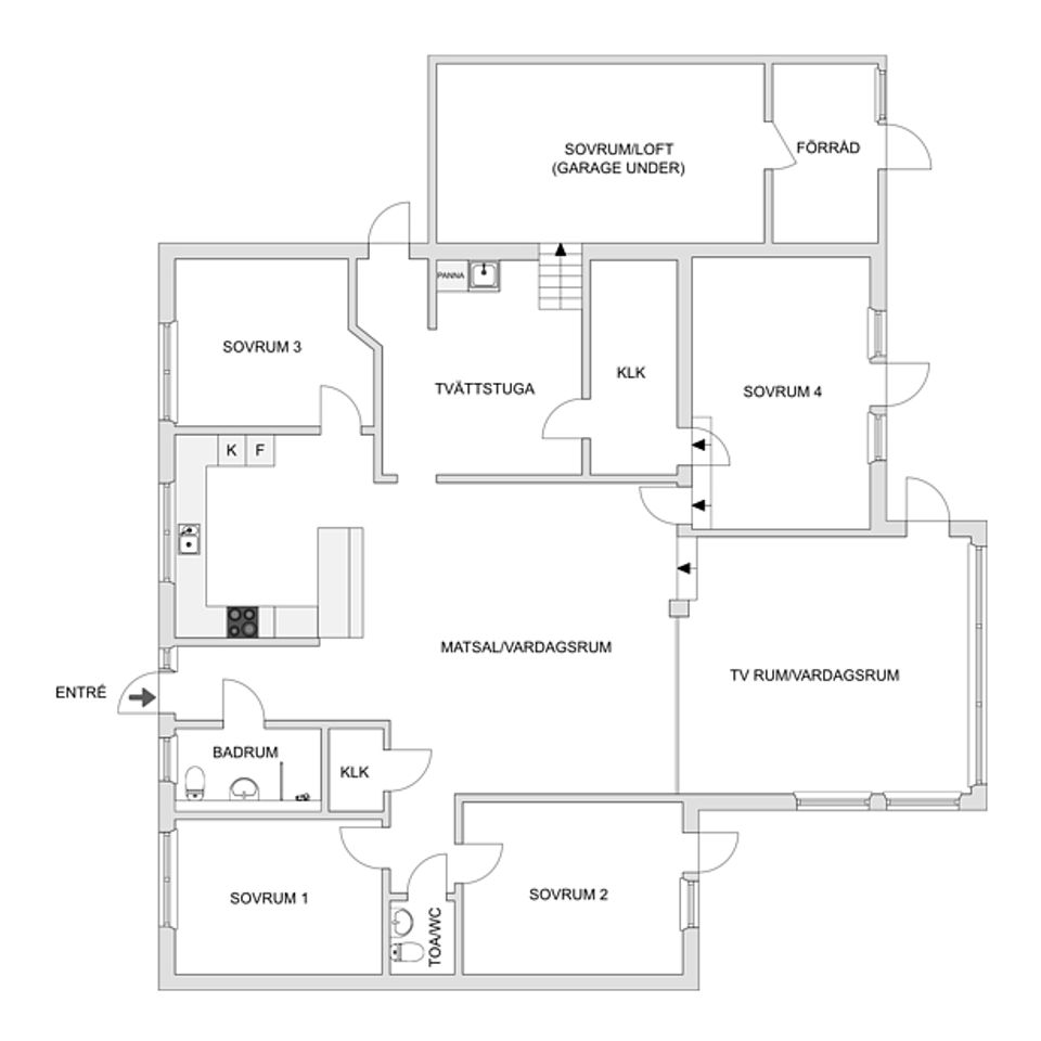 Villa, Dammgatan 16, Vaggeryd - Södra Park, Vaggeryd
