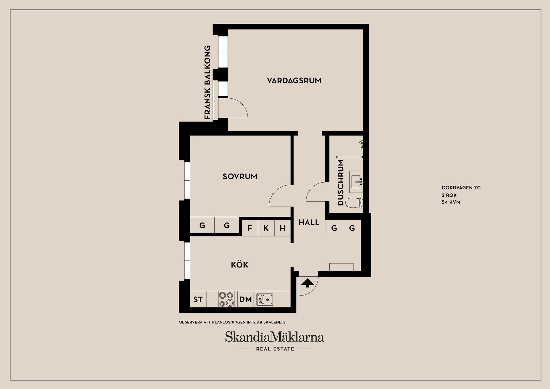 Bostadsrätt, Cordvägen 7c, Karlstad