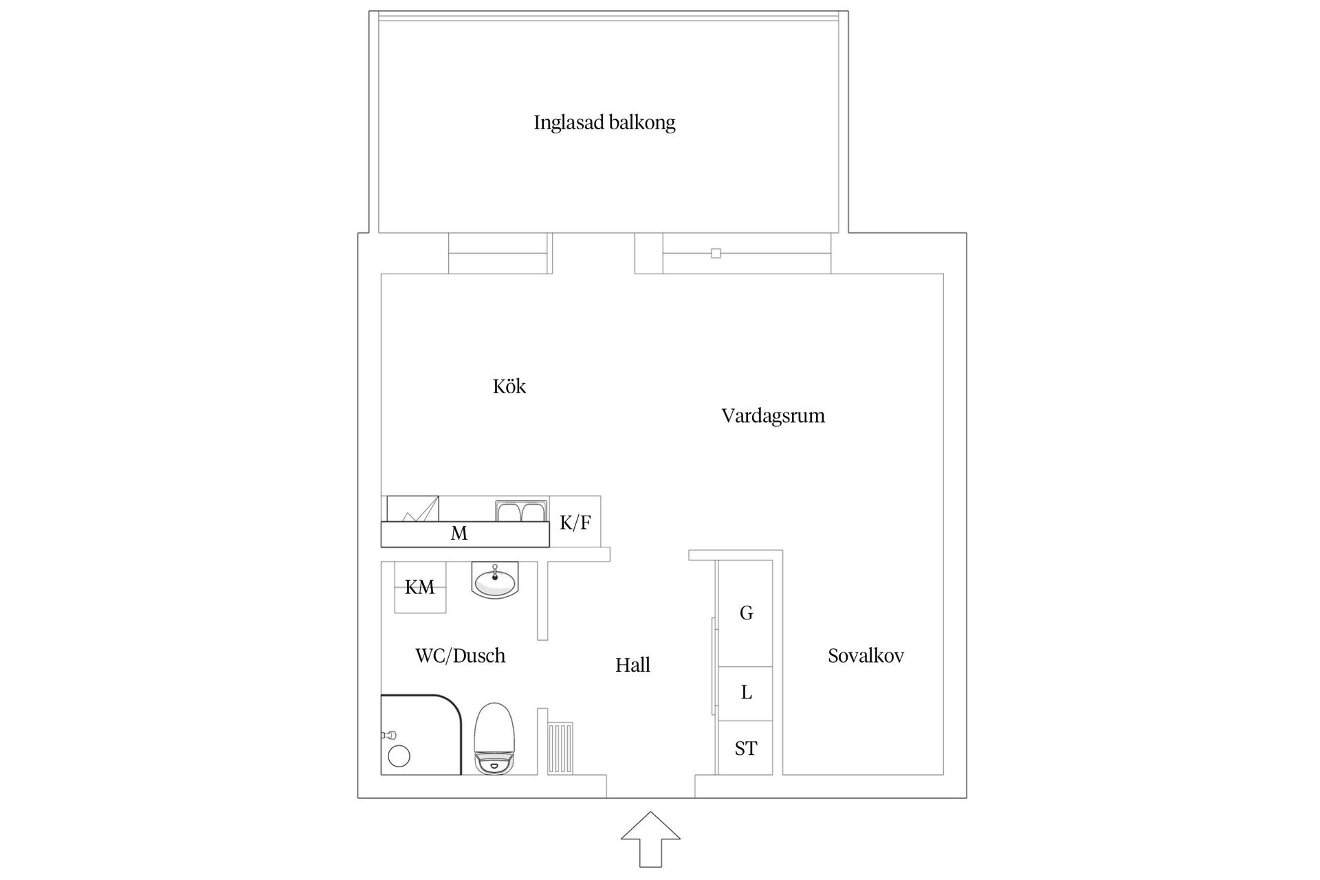 Bostadsrätt, Kålgårdsgatan 33, Kålgården, Jönköping