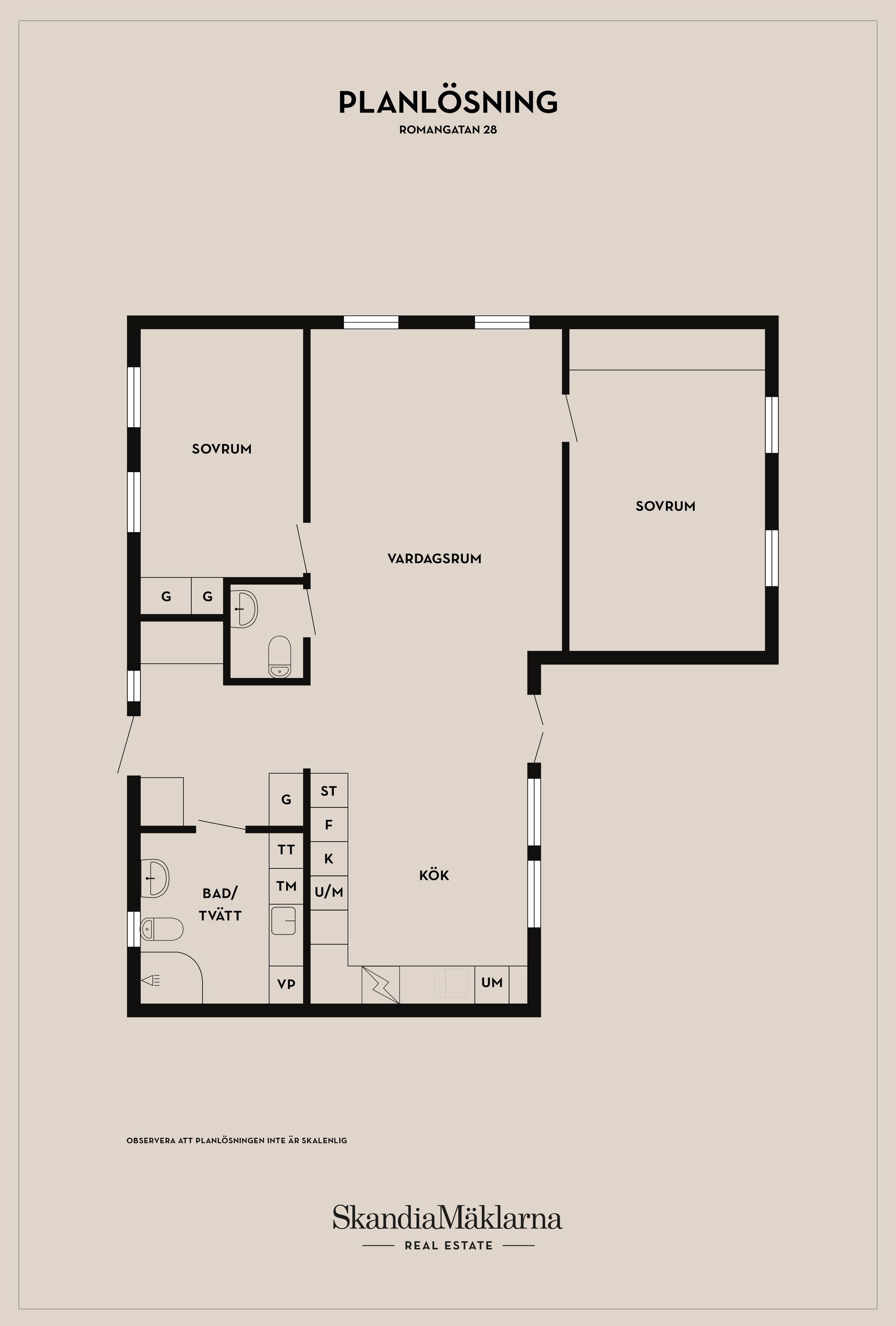 Villa, Romangatan 28, Balkåkra, Ystad