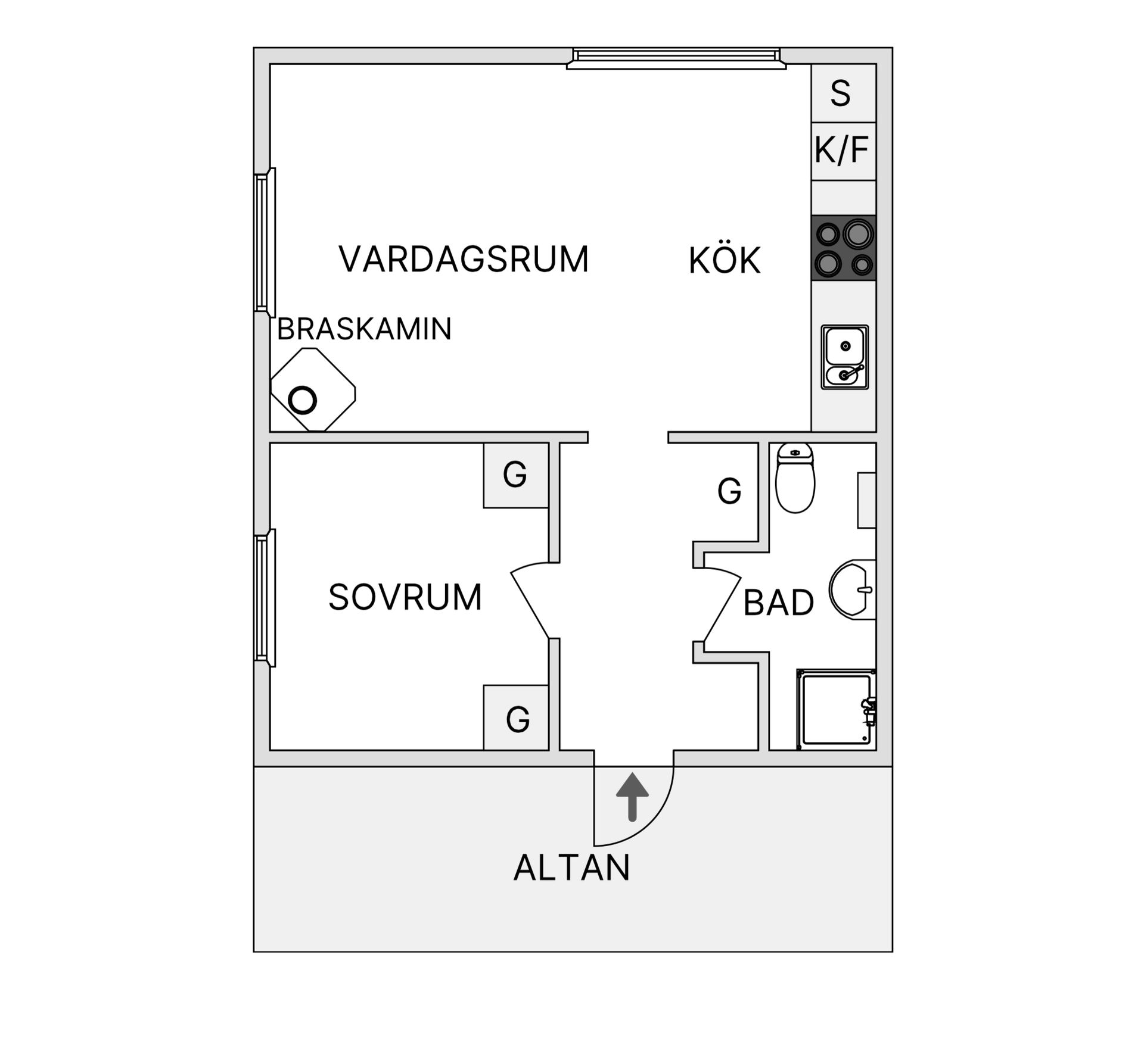 Fritidshus, Umfors 205, Hemavan/Tärnaby, Storuman