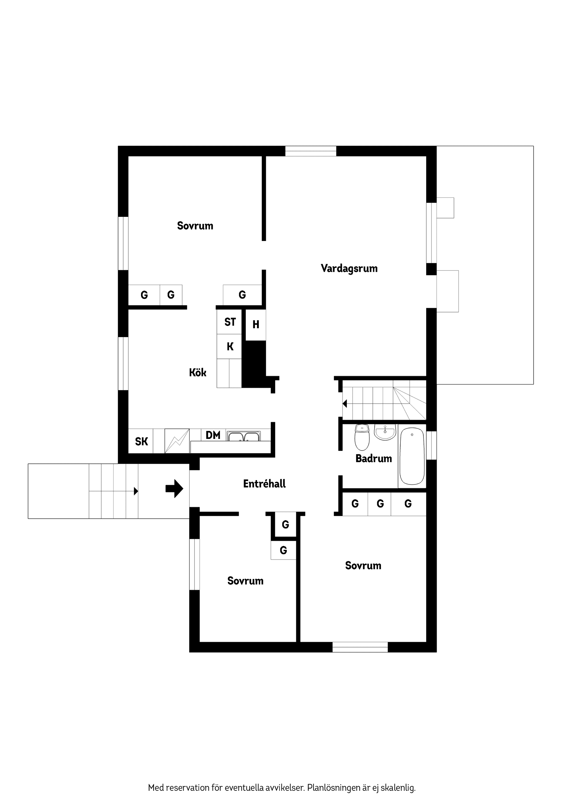 Villa, Vintergatan 8, Fogdarödsområdet, Höör