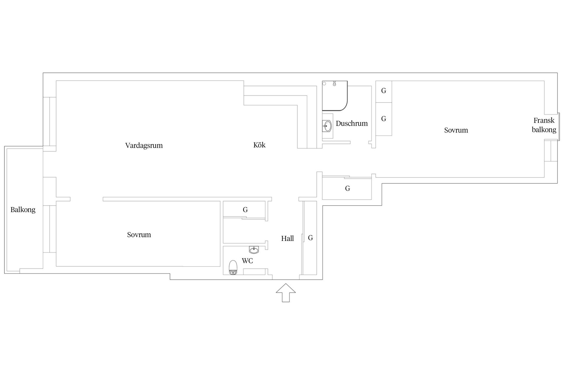 Bostadsrätt, Banérgatan 48, 1404, Östermalm, Stockholm