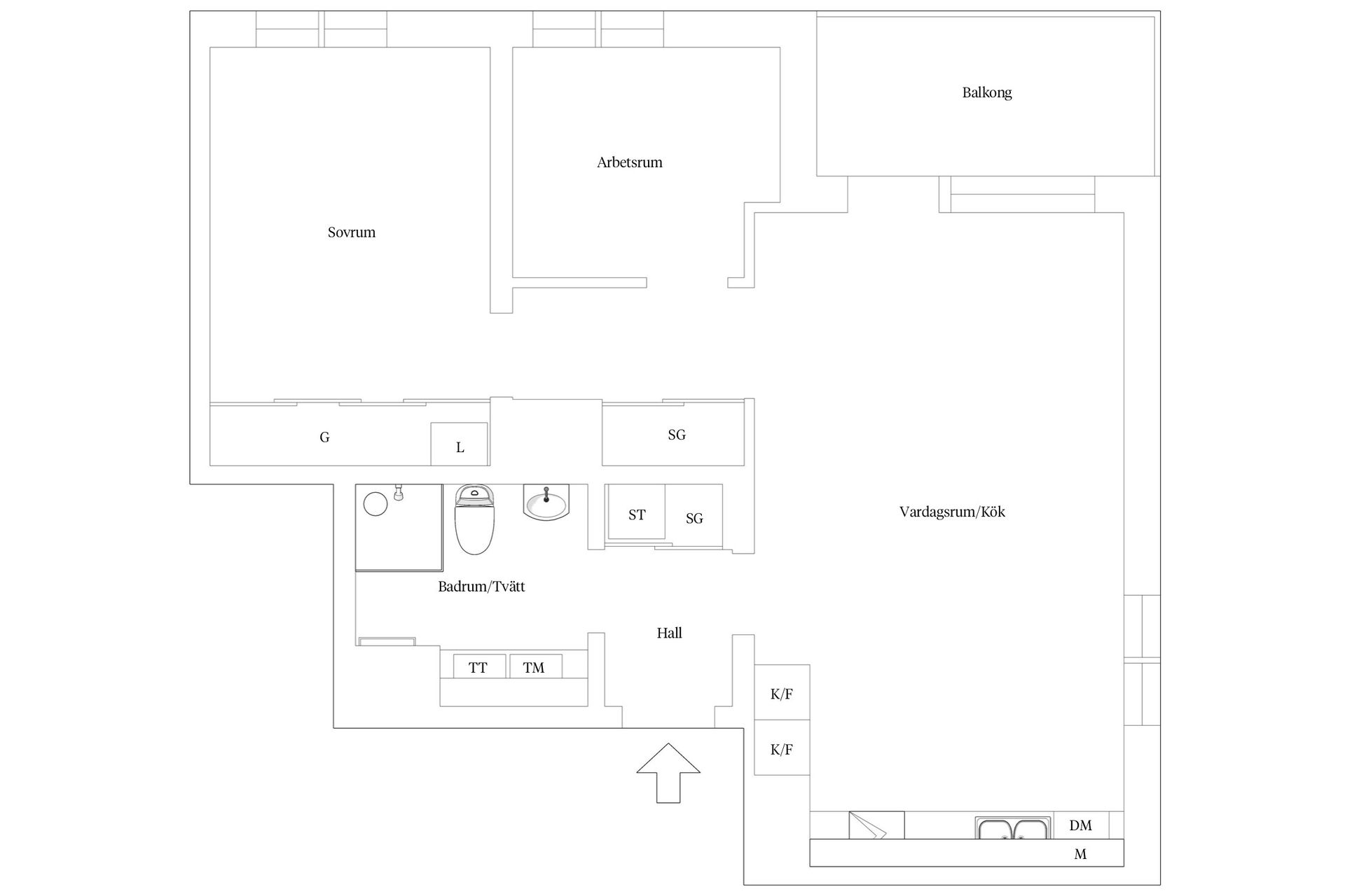 Bostadsrätt, Poseidongatan 13, Öster Mälarstrand, Västerås