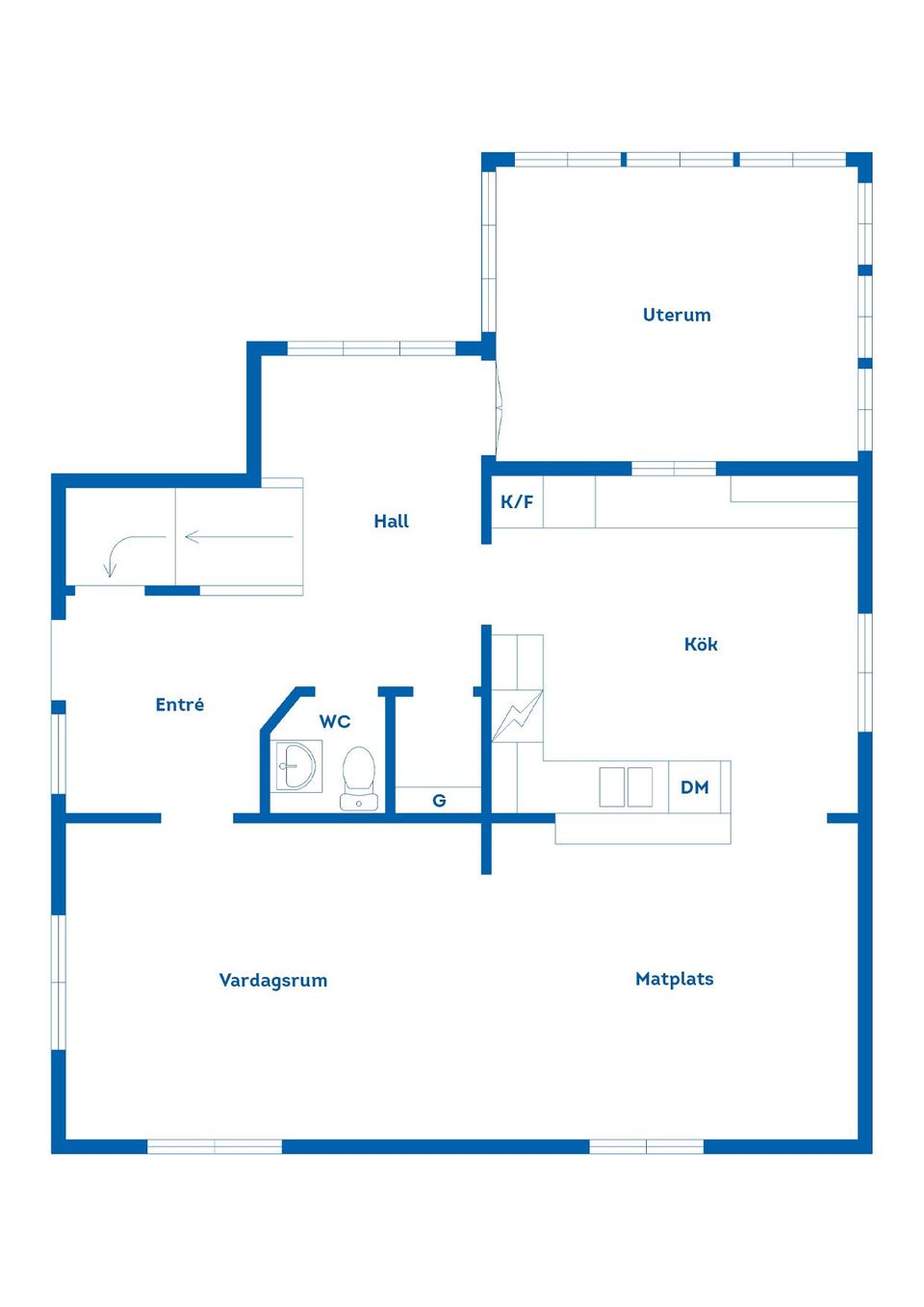 Villa, Junkergatan 3, Skara
