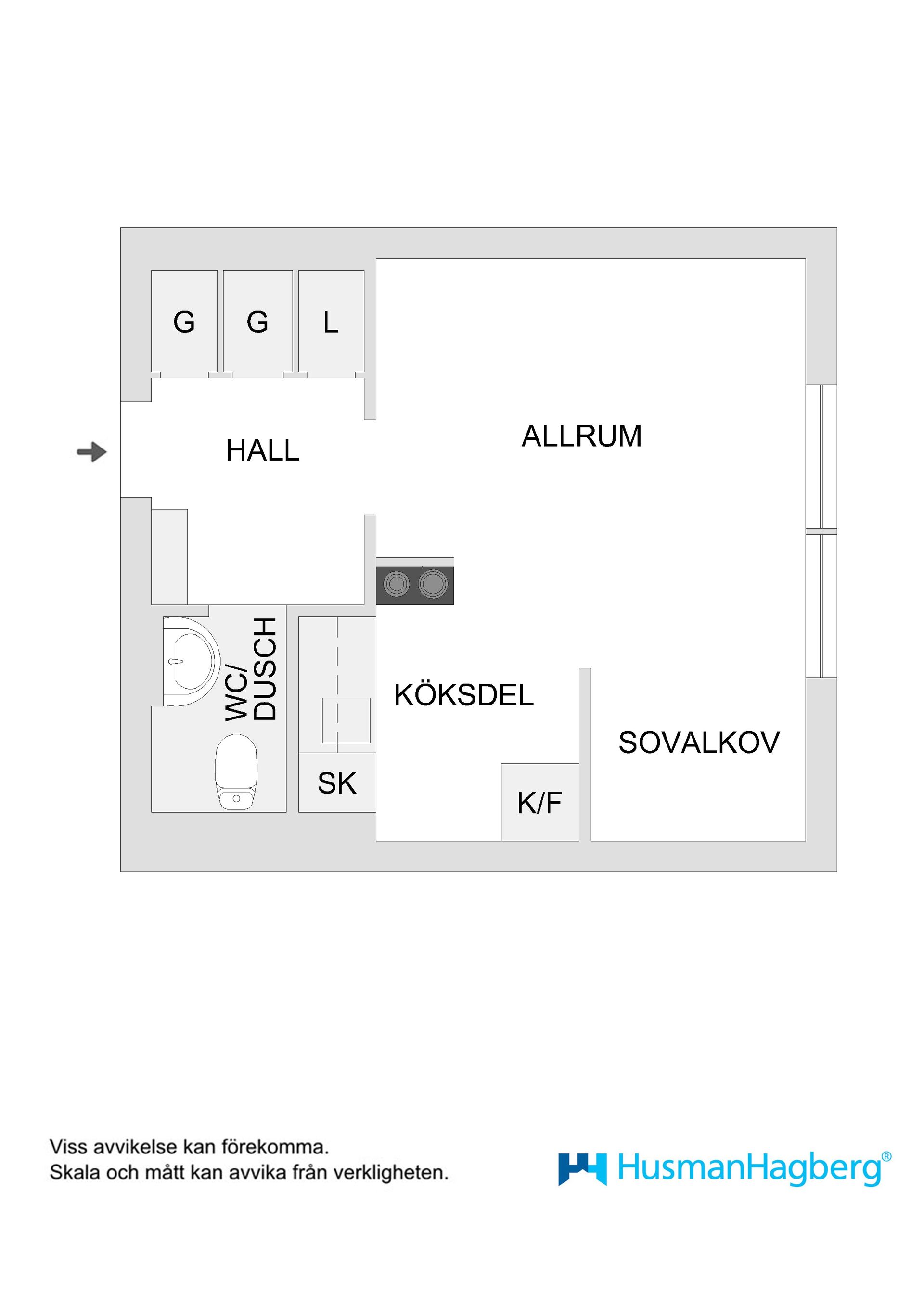Bostadsrätt, Stenmarksvägen 5A, Haga, Umeå