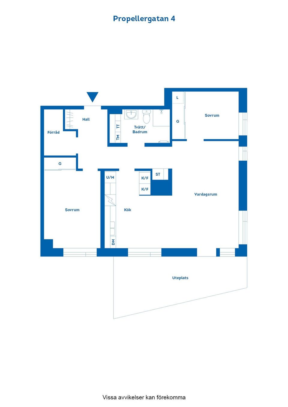 Bostadsrätt, Propellergatan 4, Lindö, Norrköping