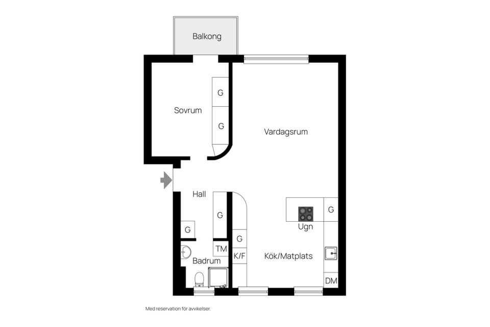 Bostadsrätt, Spångavägen 40, vån 3/3, Riksby, Stockholm