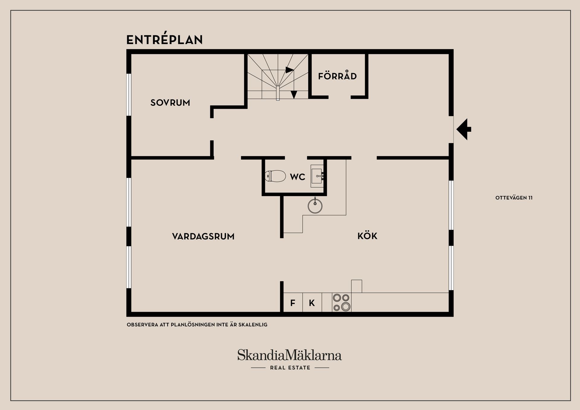 Radhus, Ottevägen 11, Tullinge, Botkyrka