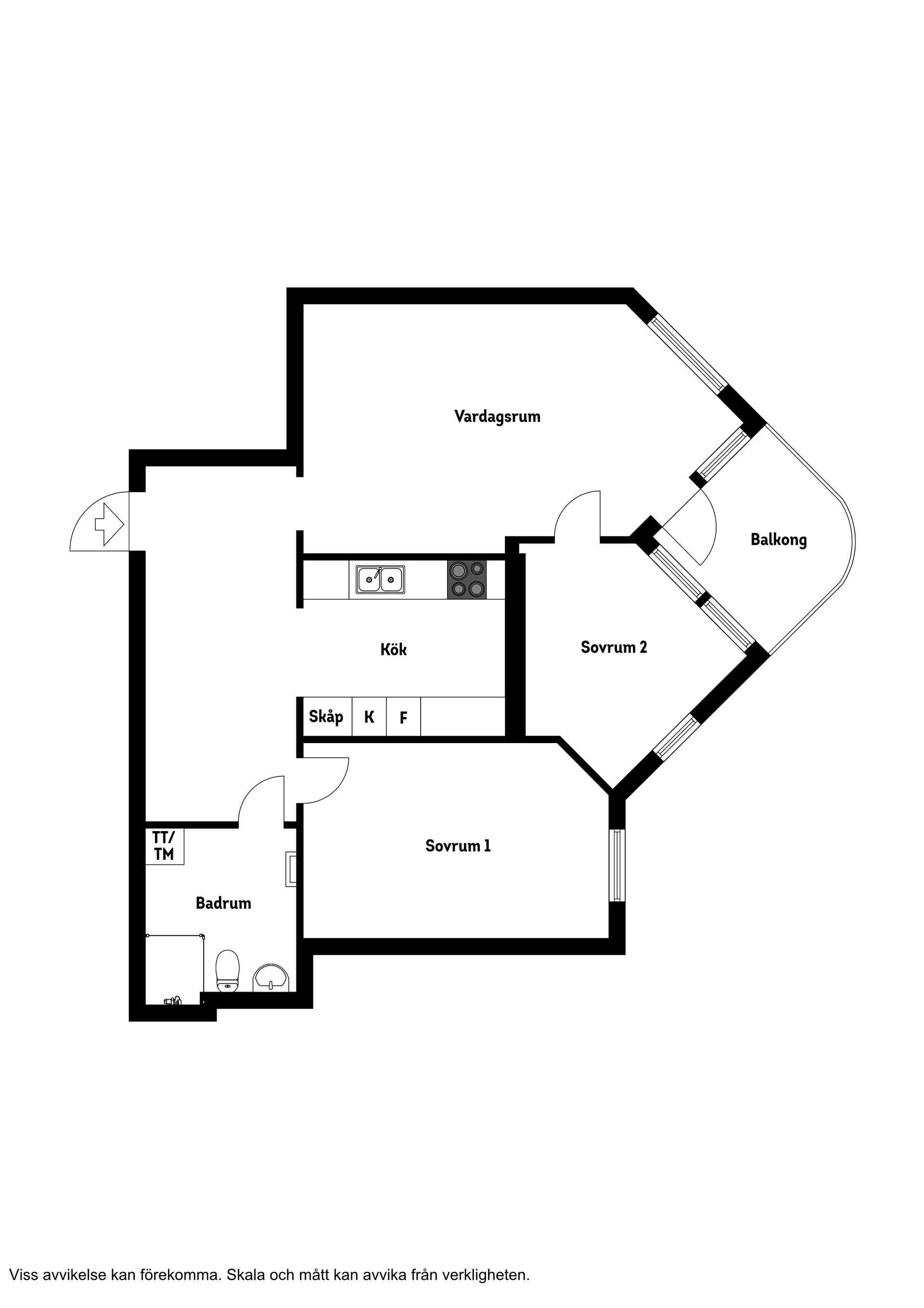 Bostadsrätt, Albyvägen 15, 4tr, Alby, Botkyrka