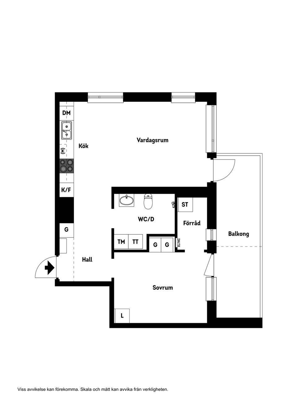 Bostadsrätt, Kanikenäsbanken 23B, Kanikenäsholmen - Yttre Hamn, Karlstad