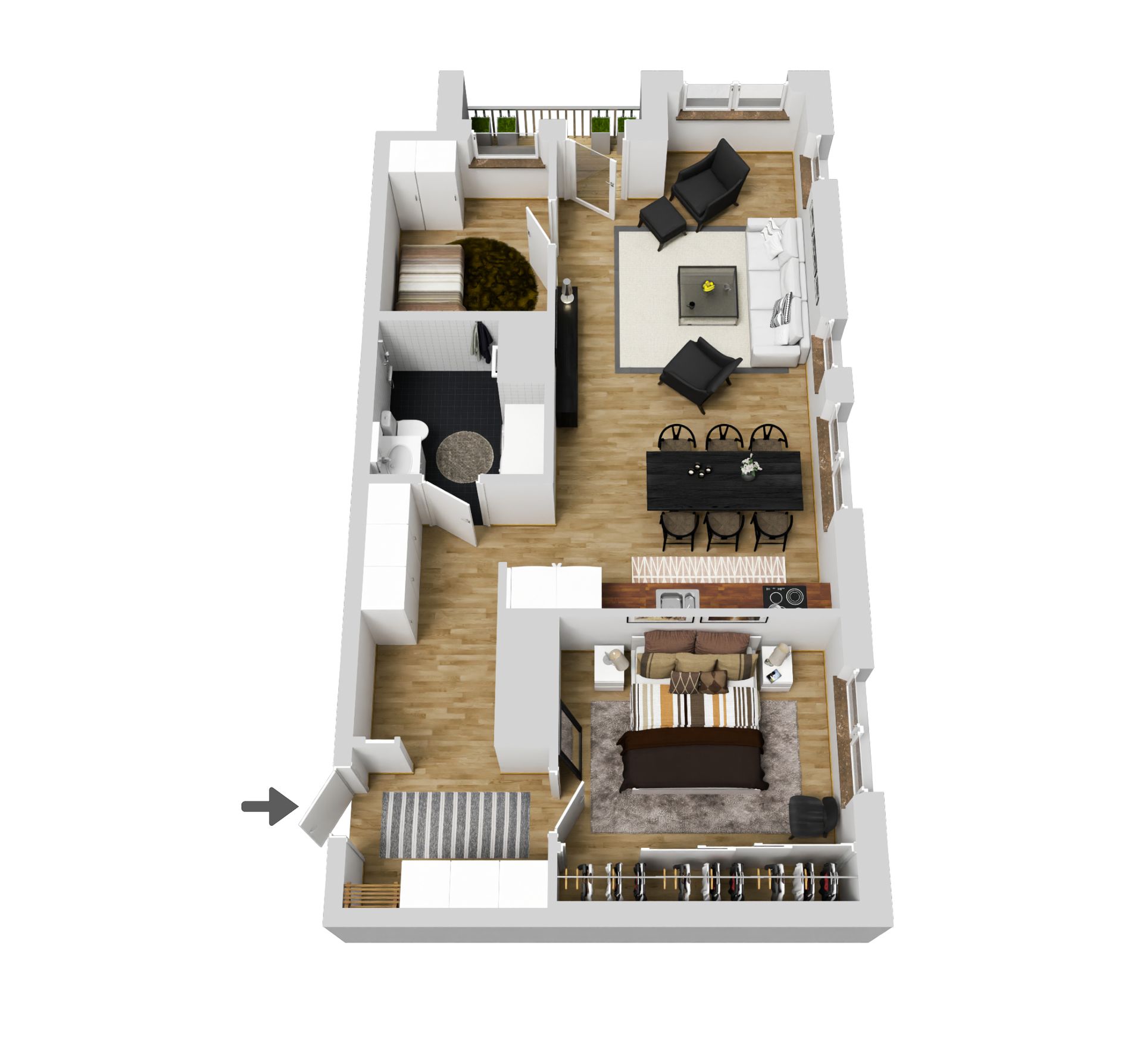 Bostadsrätt, Turebergs allé 33, Tureberg, Sollentuna