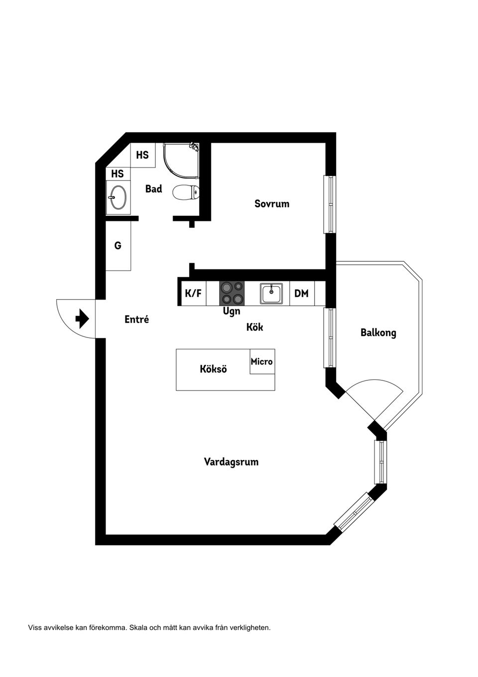 Bostadsrätt, Norra strandgatan 1, Haga, Karlstad