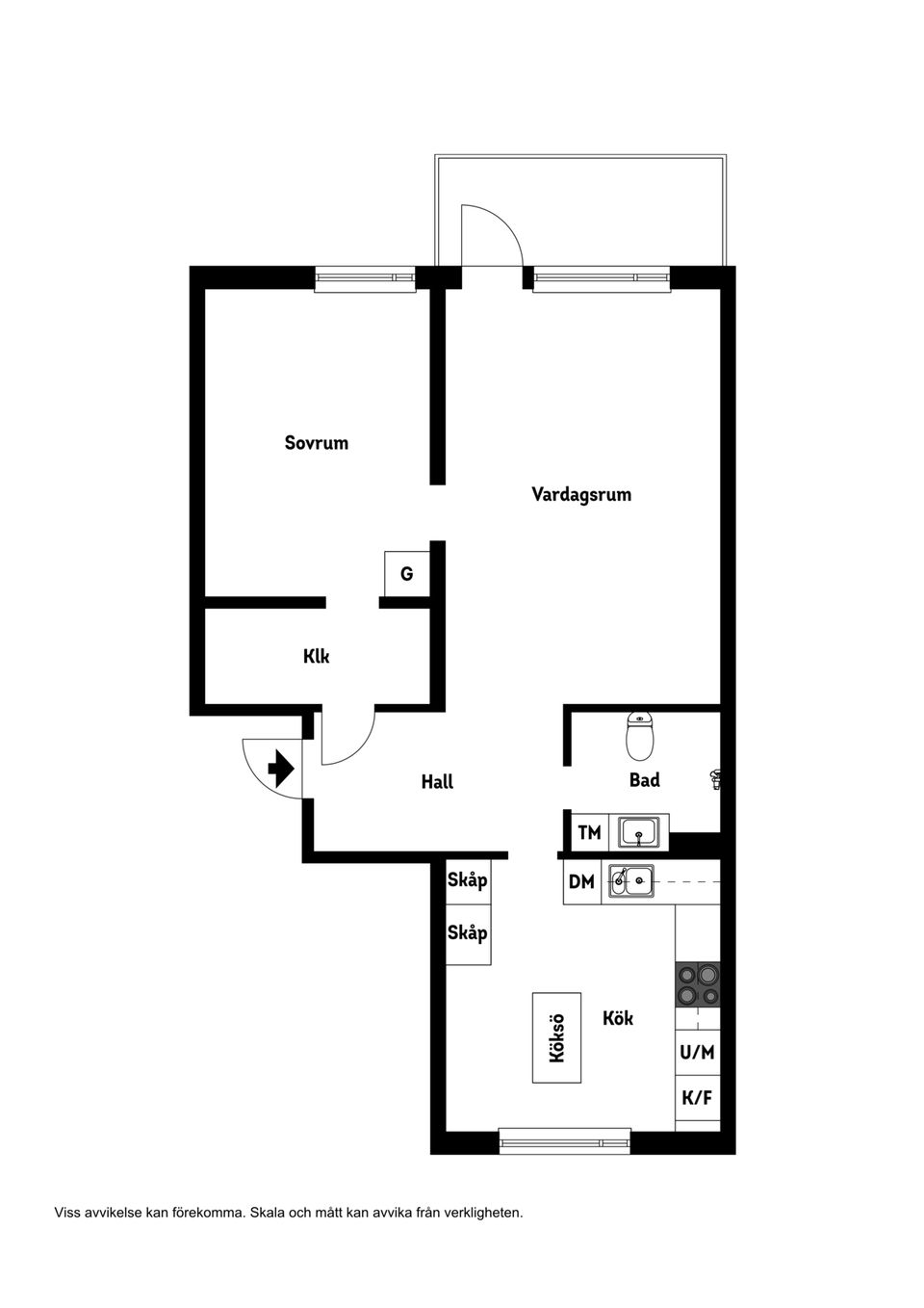 Bostadsrätt, Kommendörsgatan 2A, Centrum - Nedre Stadsdelen, Boden