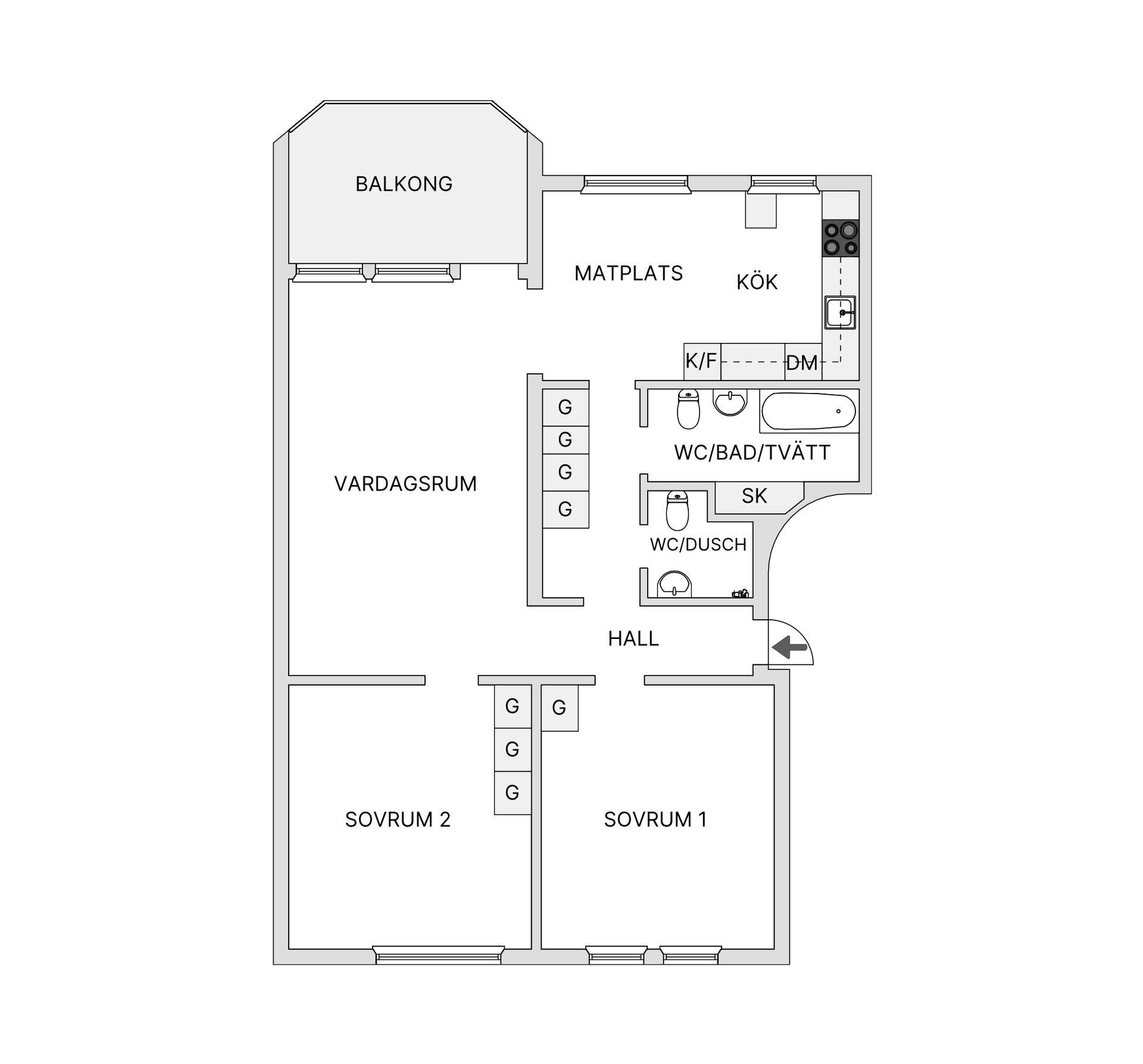 Bostadsrätt, Myggdalsvägen 30, Tyresö Centrum, Tyresö